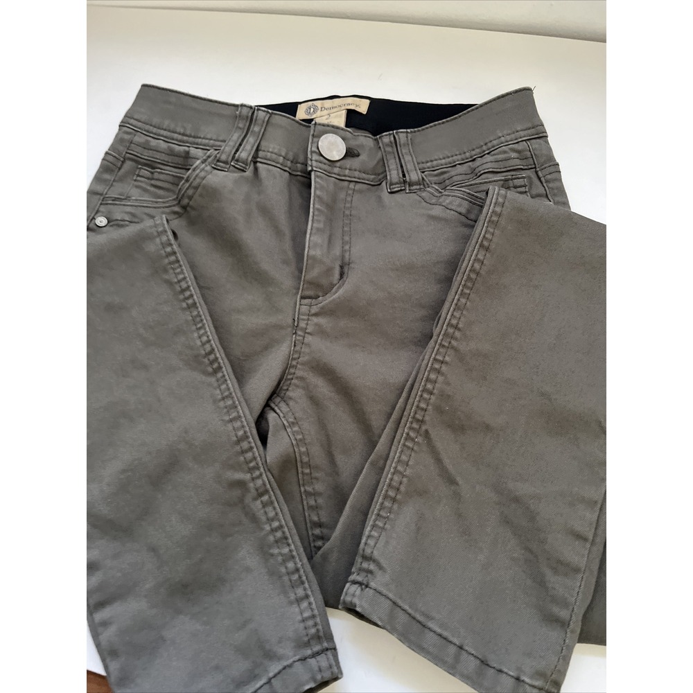 Democracy Jeans Womens Size 2‎ Ab Technology  Ankle Stretch Green Skinny Pants